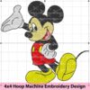 MICKEY MOUSE MACHINE EMBROIDERY DESIGN