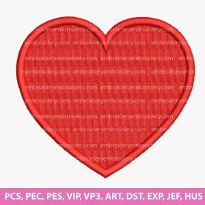 NOT applique Valentine Love Heart gingham tartan plaid pattern machine embroidery design assorted sizes from 2 up to 8in INSTANT DOWNLOAD