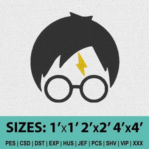 HARRY POTTER MACHINE EMBROIDERY DESIGN