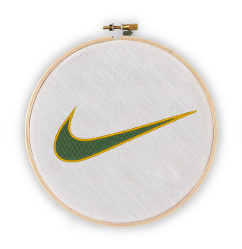 machine embroidery logo