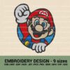 Super Mario Bros Machine Embroidery design