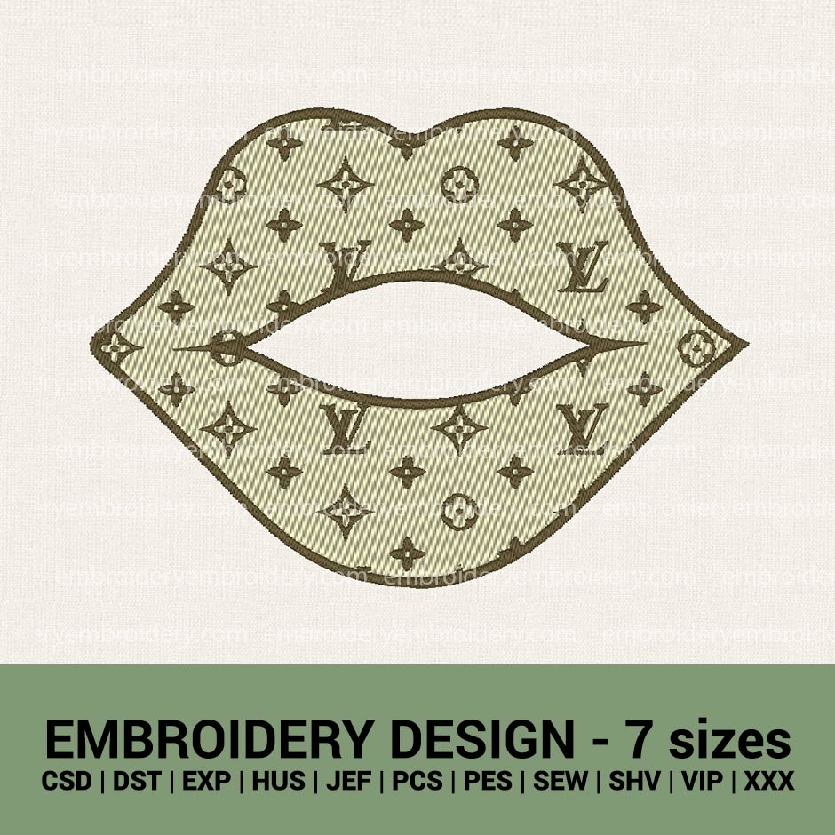 louis vuitton embroidery pattern