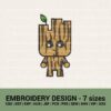 Baby groot machine embroidery designs instant downloads