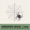 HALLOWEEN EMBROIDERY SPIDER NET EMBROIDERY DESIGNS INSTANT DOWNLOADS