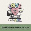 nike love is in the air machine embroidery designs instant downlaods