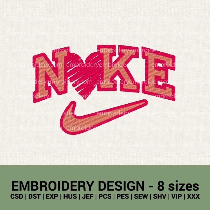 Valentines Nike Heart Svg Best Graphic Designs Cuttin - vrogue.co