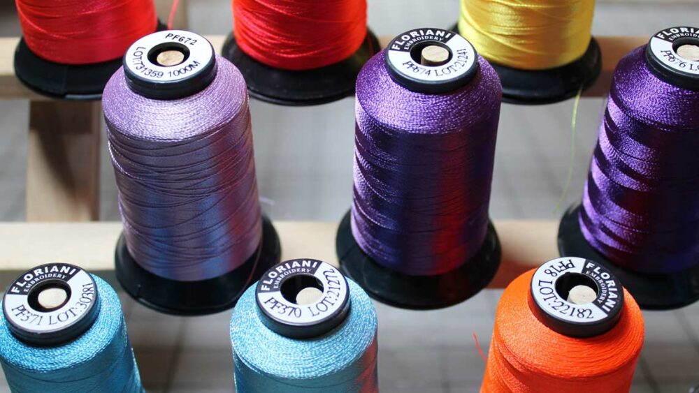 machine embroidery threads - all you need to know