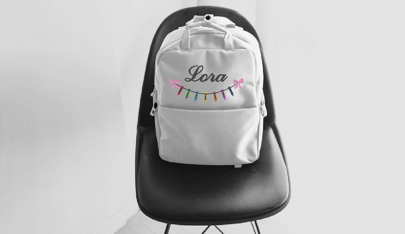 BACK-TO-SCHOOL MACHINE EMBROIDERY DESIGNS