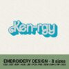 KEN-RGY BARBIE MACHINE EMBROIDERY DESIGN