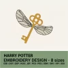 Harry Potter Key embroidery design instant download