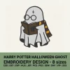 Harry Potter Halloween Ghost embroidery design instant download