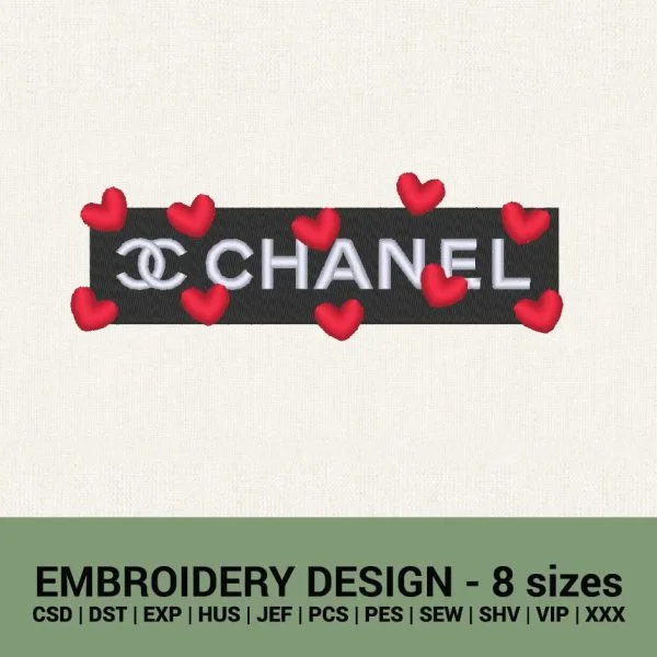 Valentine's Day Machine Embroidery Design